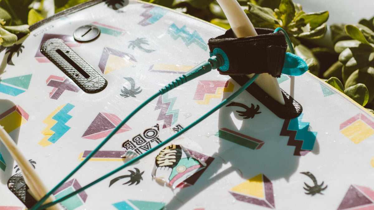 How To Attach A Surfboard Leash MAVRICKS