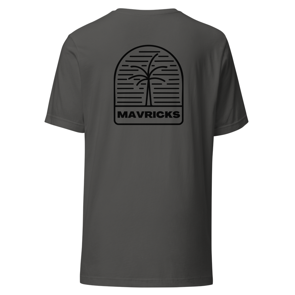 MAVRICKS Island T-Shirt Asphalt Grey Back