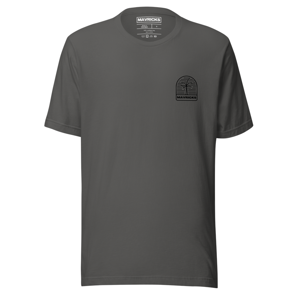 MAVRICKS Island T-Shirt Asphalt Grey Front