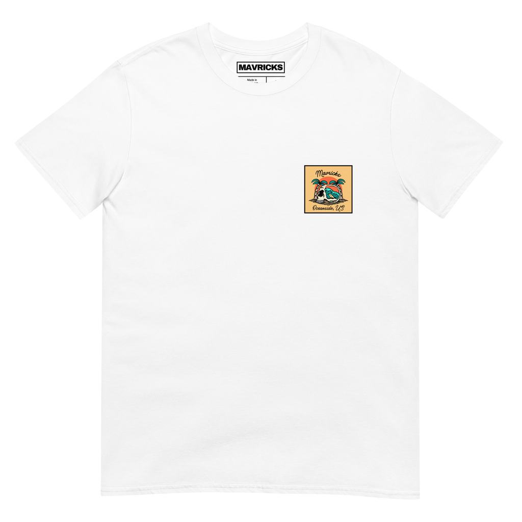 Surf Brainz T-Shirt White Front